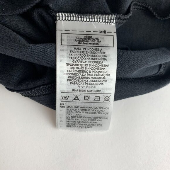 Adidas Tennis Paris Black Short Sleeve Crewneck Shirt JJ1410 Mens XL - Picture 7 of 7